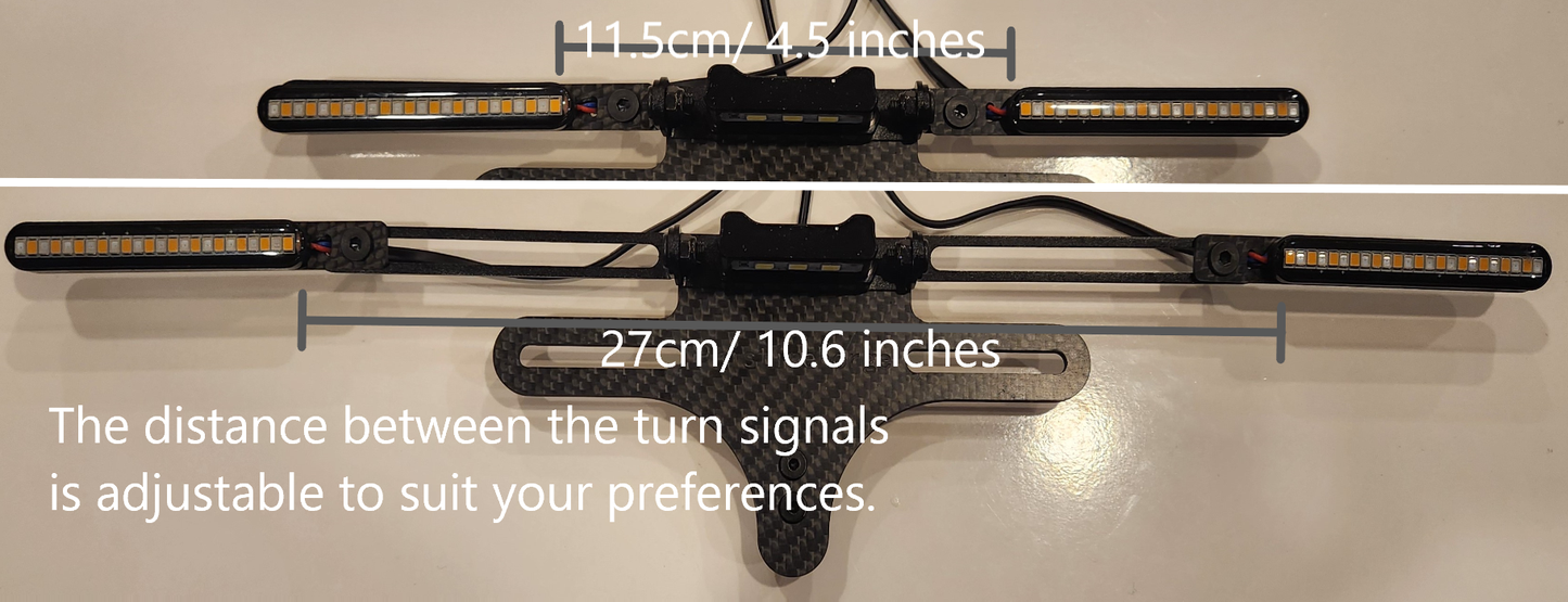 Adjustable Carbon Fiber Fender Eliminator for Aprilia RS 660 /Tuono 660