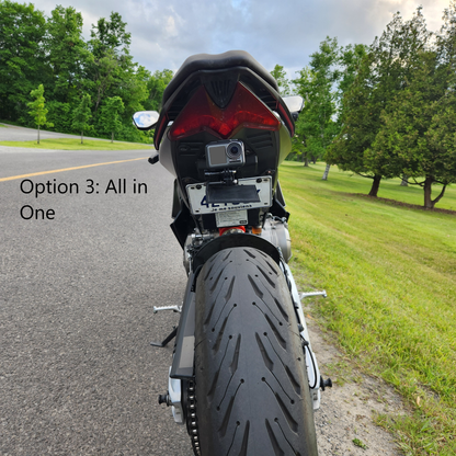 Adjustable Carbon Fiber Fender Eliminator (No Turn Signals) for Aprilia RS 660 / Tuono 660